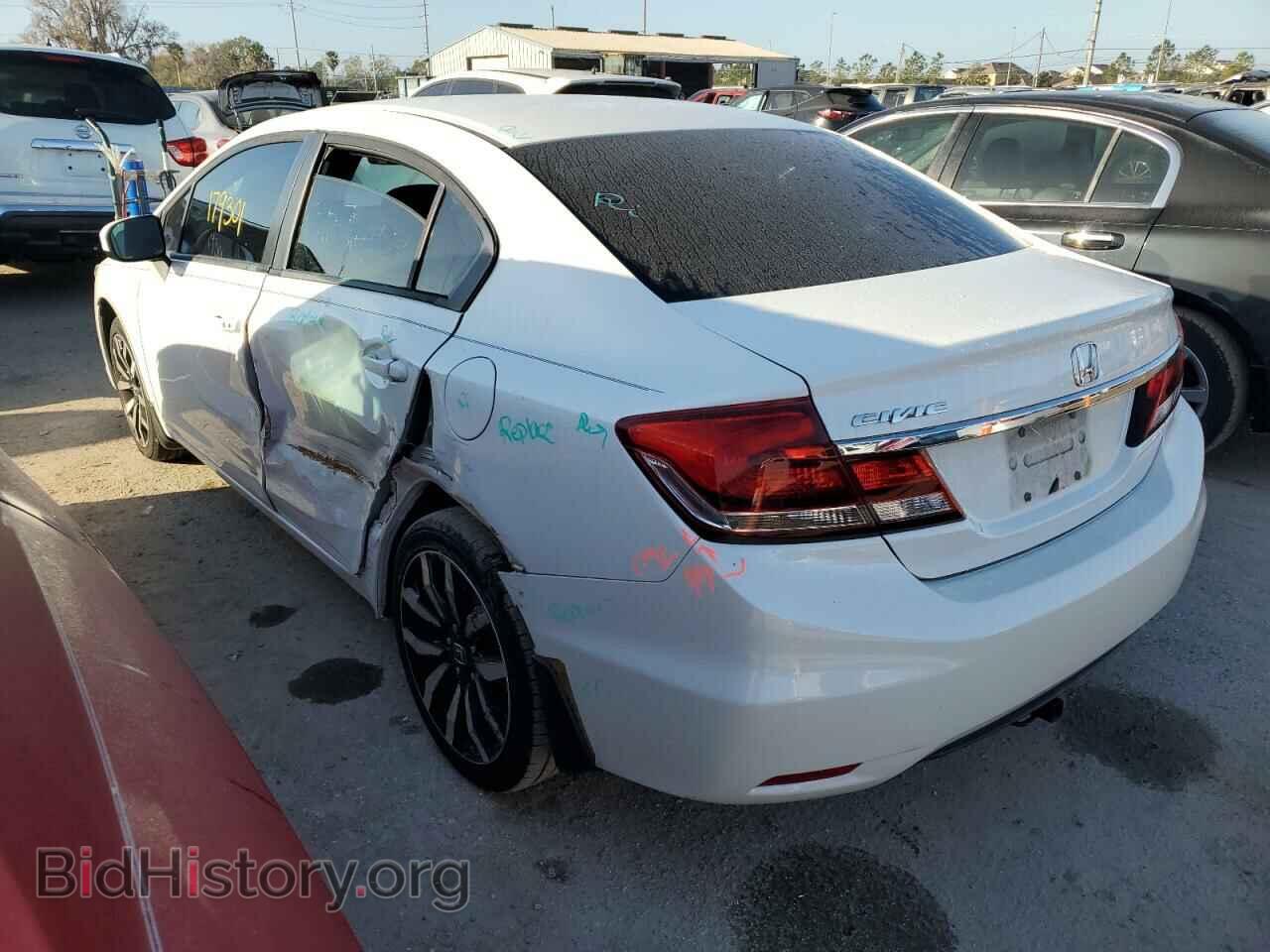 2014 HONDA CIVIC - VIN: 19XFB2F95EE050073 - Фото 2