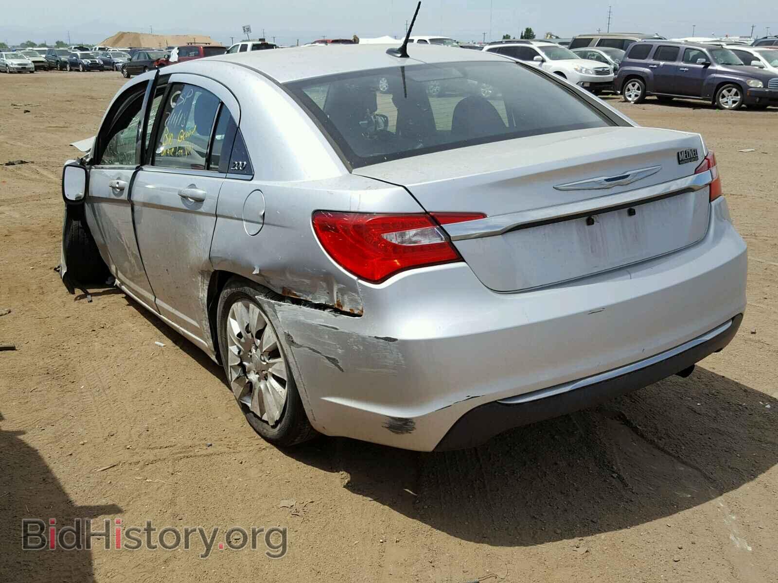 2012 CHRYSLER 200 - VIN: 1C3CCBABXCN291599 - Фото 3