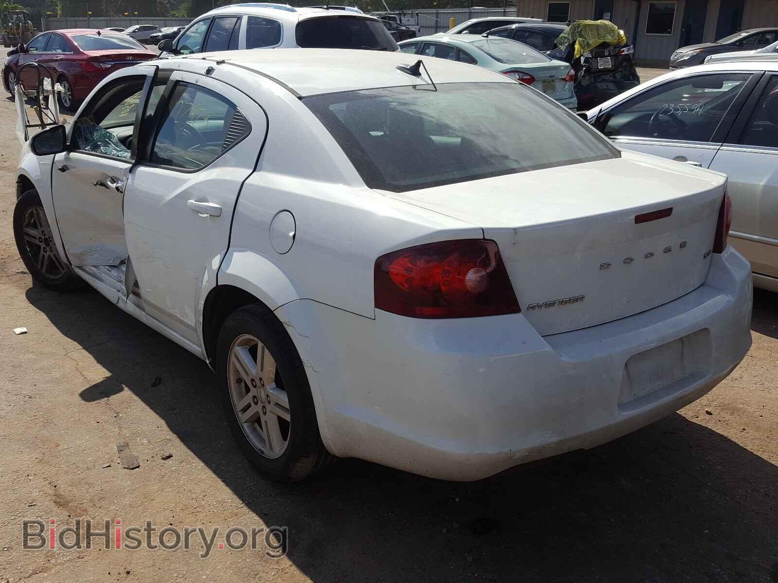 2012 DODGE AVENGER - VIN: 1C3CDZCB7CN219455 - Фото 3