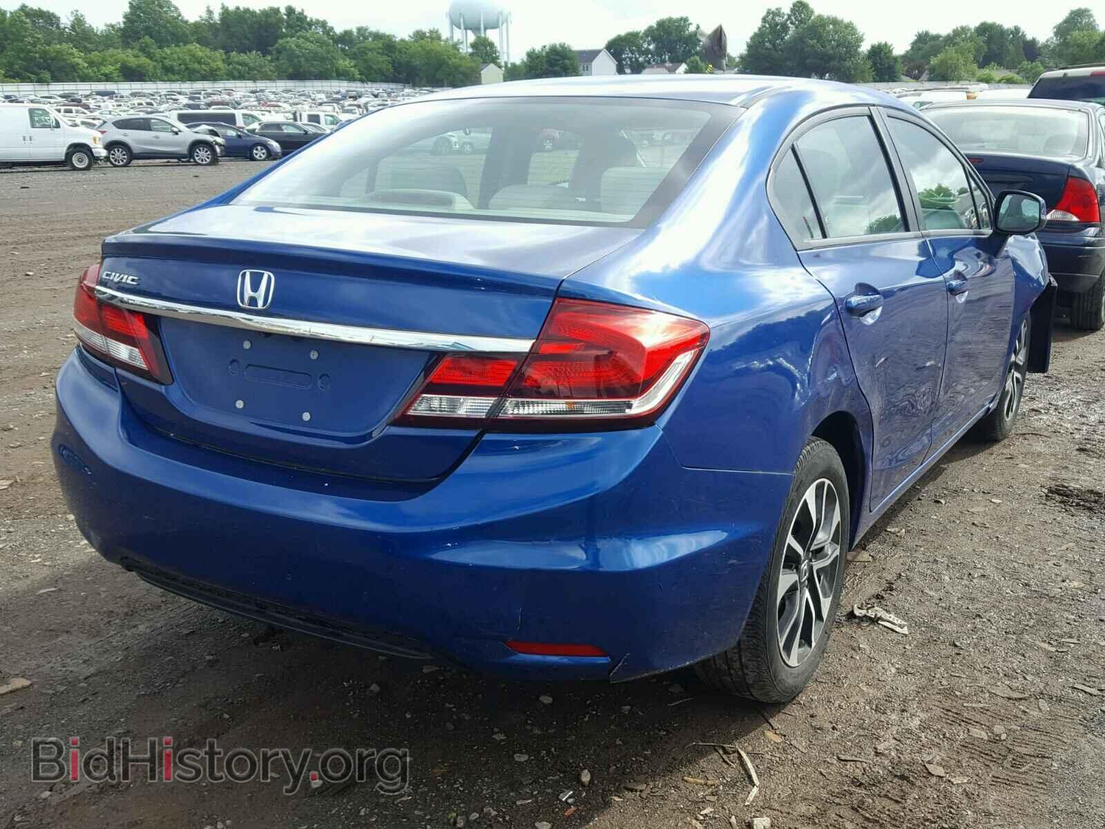 2013 HONDA CIVIC - VIN: 19XFB2F81DE236358 - Фото 4