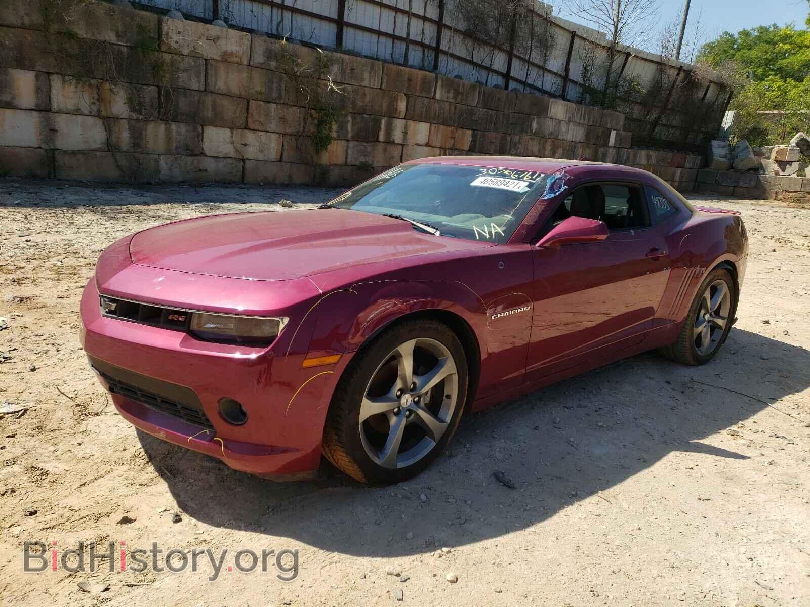 2014 CHEVROLET CAMARO - VIN: 2G1FC1E37E9245619 - Фото 2