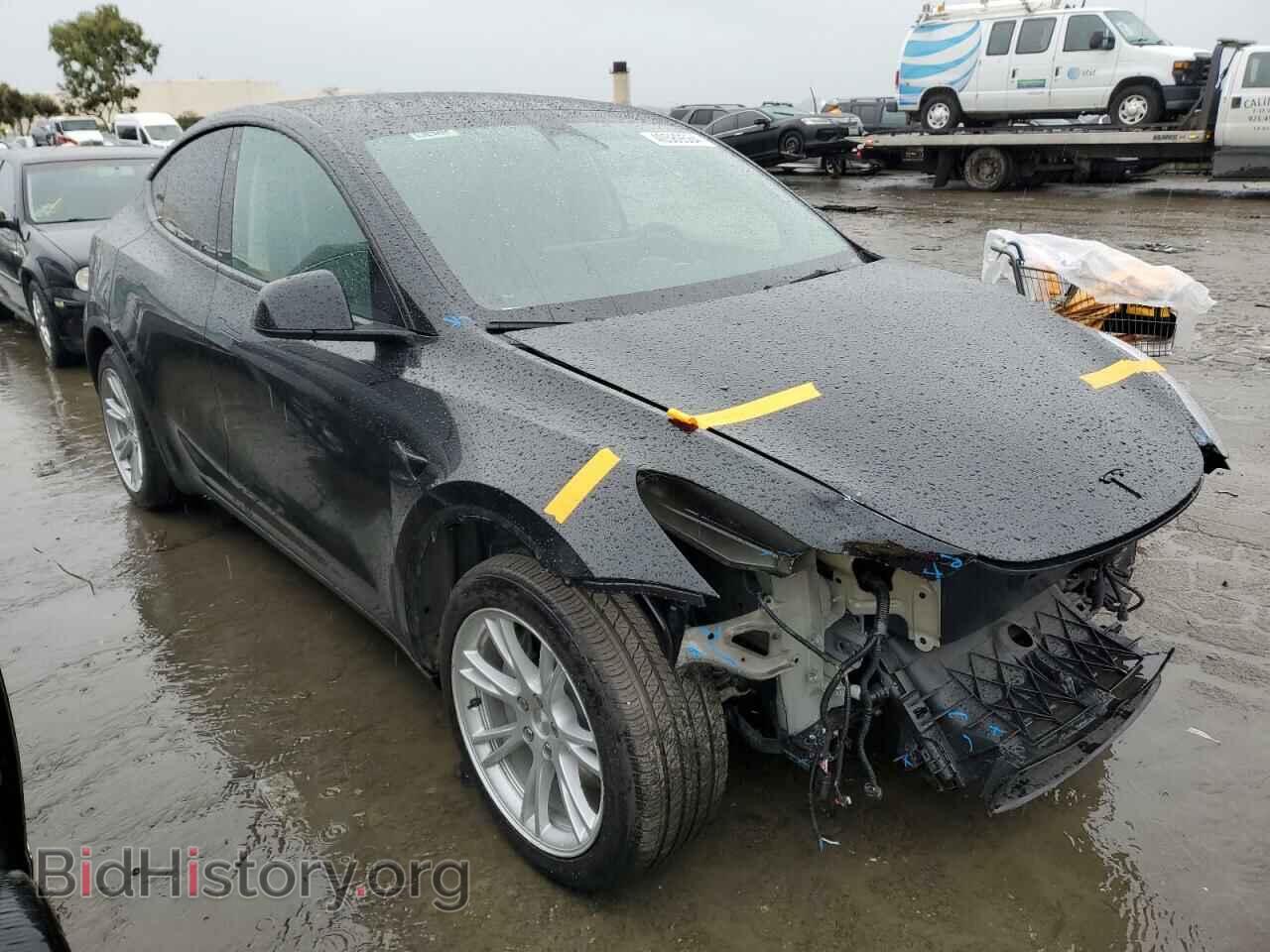 2022 TESLA MODEL Y - VIN: 7SAYGDEE2NF537944 - Фото 4