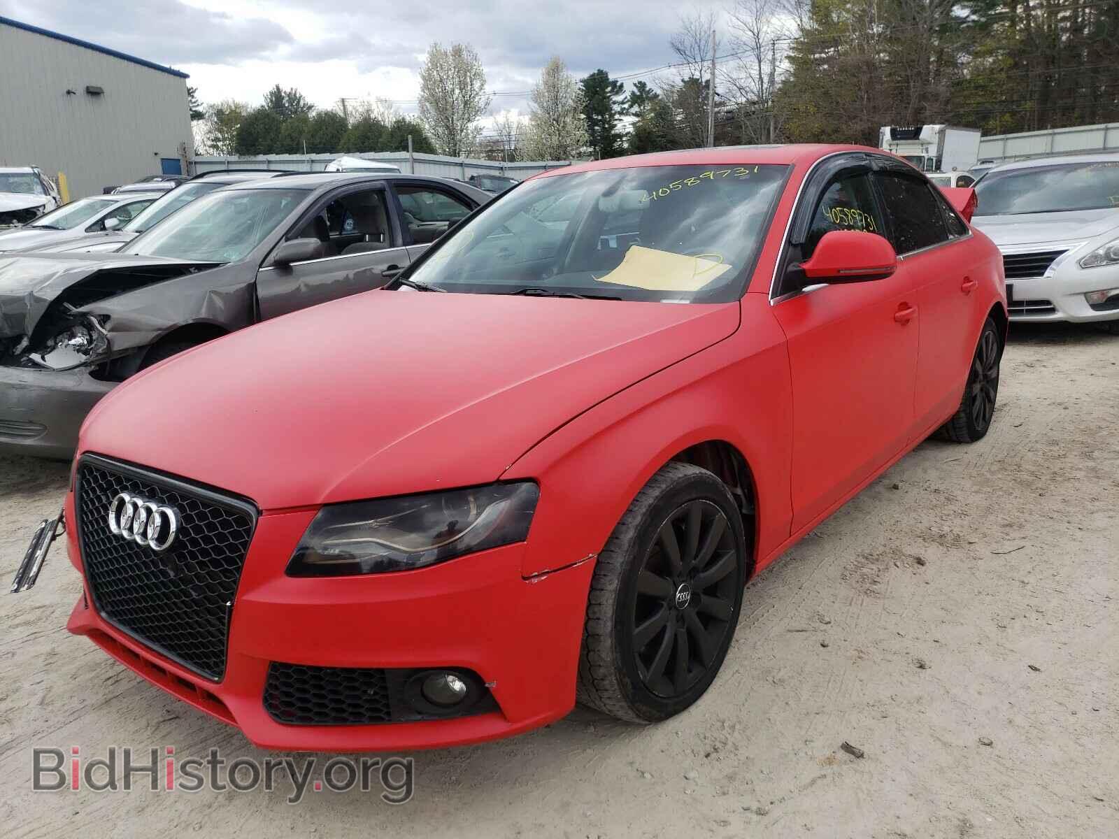 2009 AUDI A4 - VIN: WAUSF78K59N042120 - Фото 2