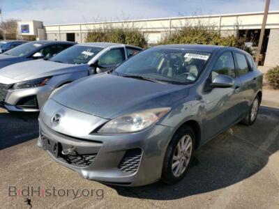 2012 Mazda 3 3 I, green — VIN JM1BL1M86C1583632, Copart