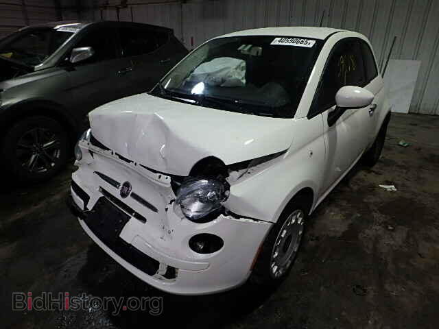 2012 FIAT 500 - VIN: 3C3CFFAR3CT363450 - Фото 2