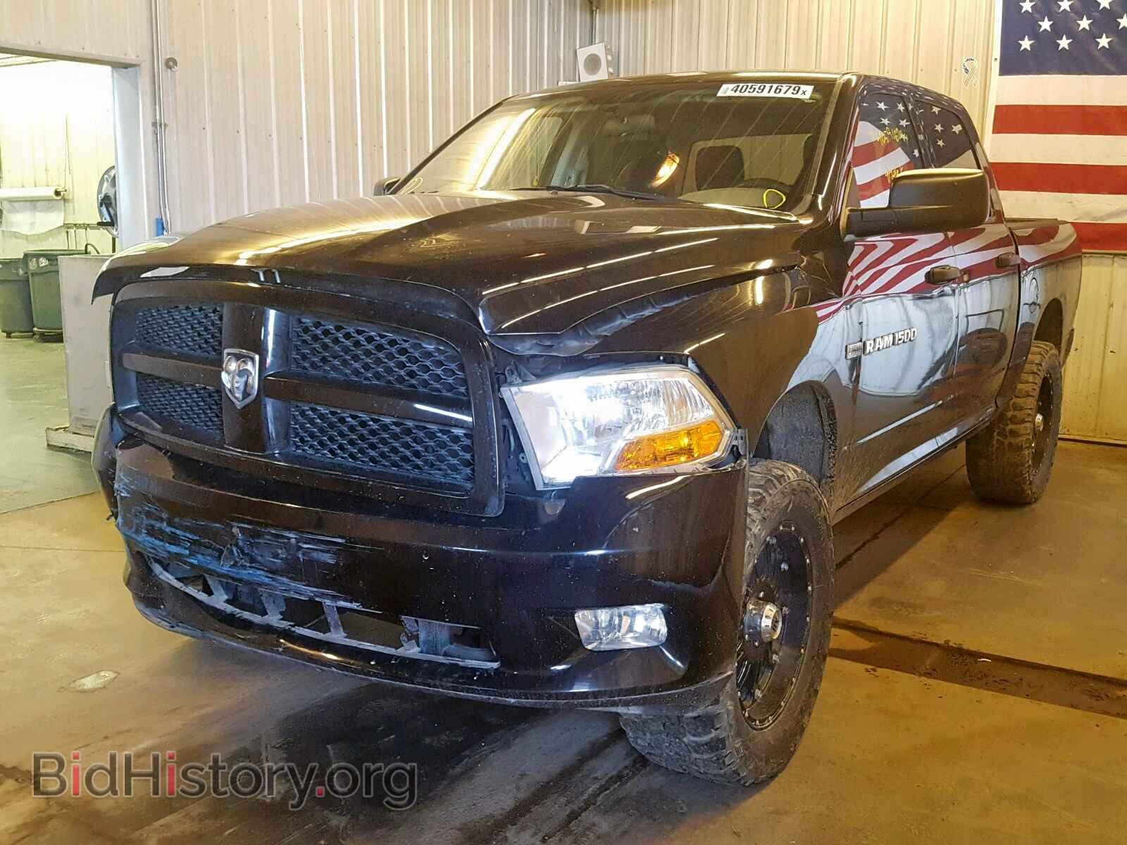 2012 DODGE RAM 1500 S - VIN: 1C6RD7KT2CS163745 - Фото 2