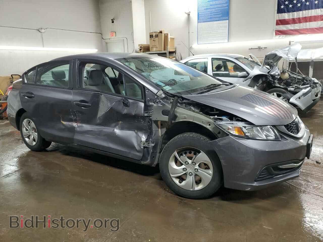 2015 HONDA CIVIC - VIN: 19XFB2F57FE017672 - Фото 4