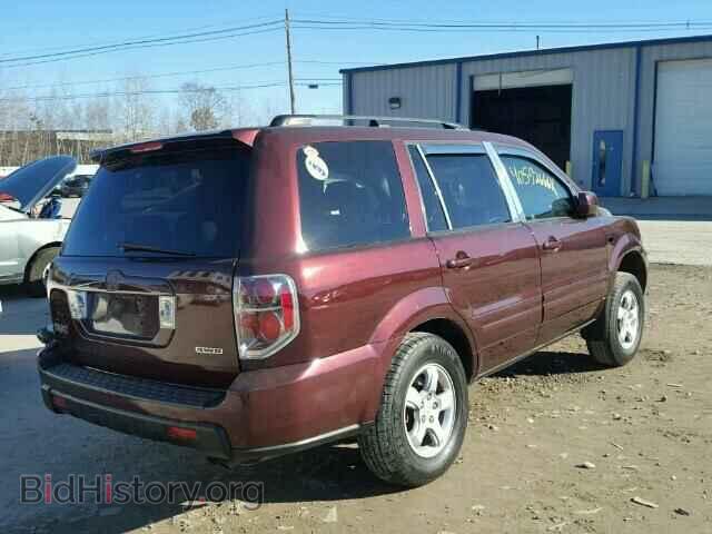 2007 HONDA PILOT - VIN: 2HKYF18497H521178 - Фото 4