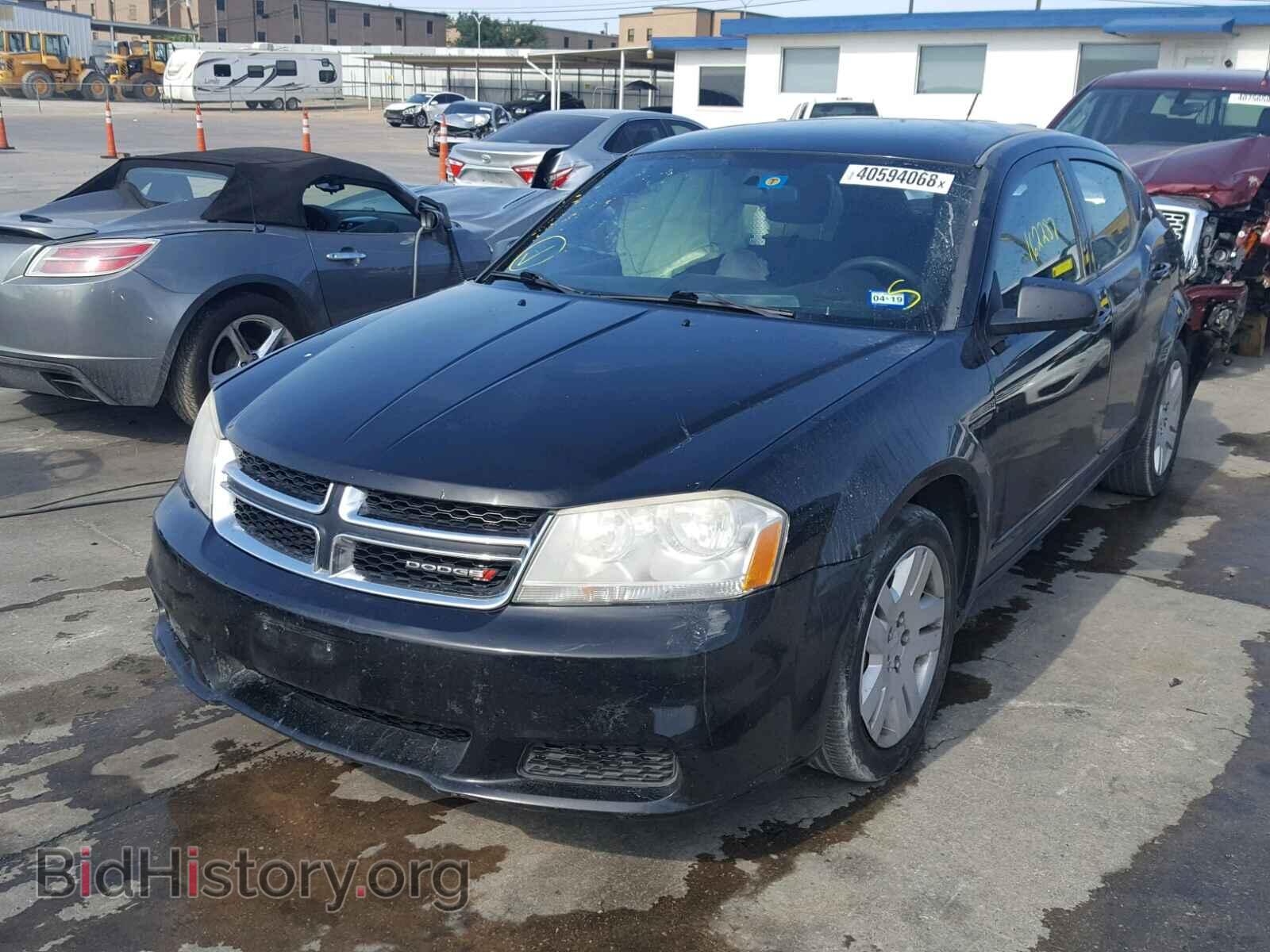 2012 DODGE AVENGER - VIN: 1C3CDZAB8CN209536 - Фото 2
