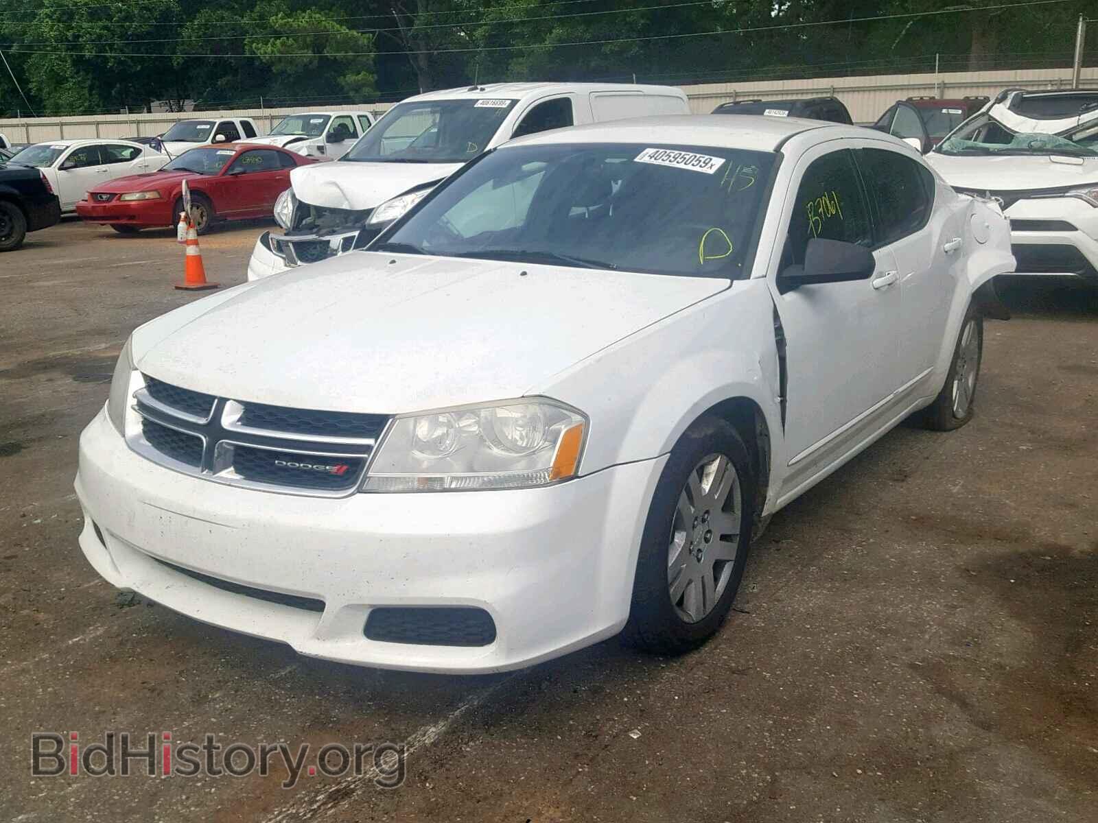 2012 DODGE AVENGER - VIN: 1C3CDZAB5CN323364 - Photo 2