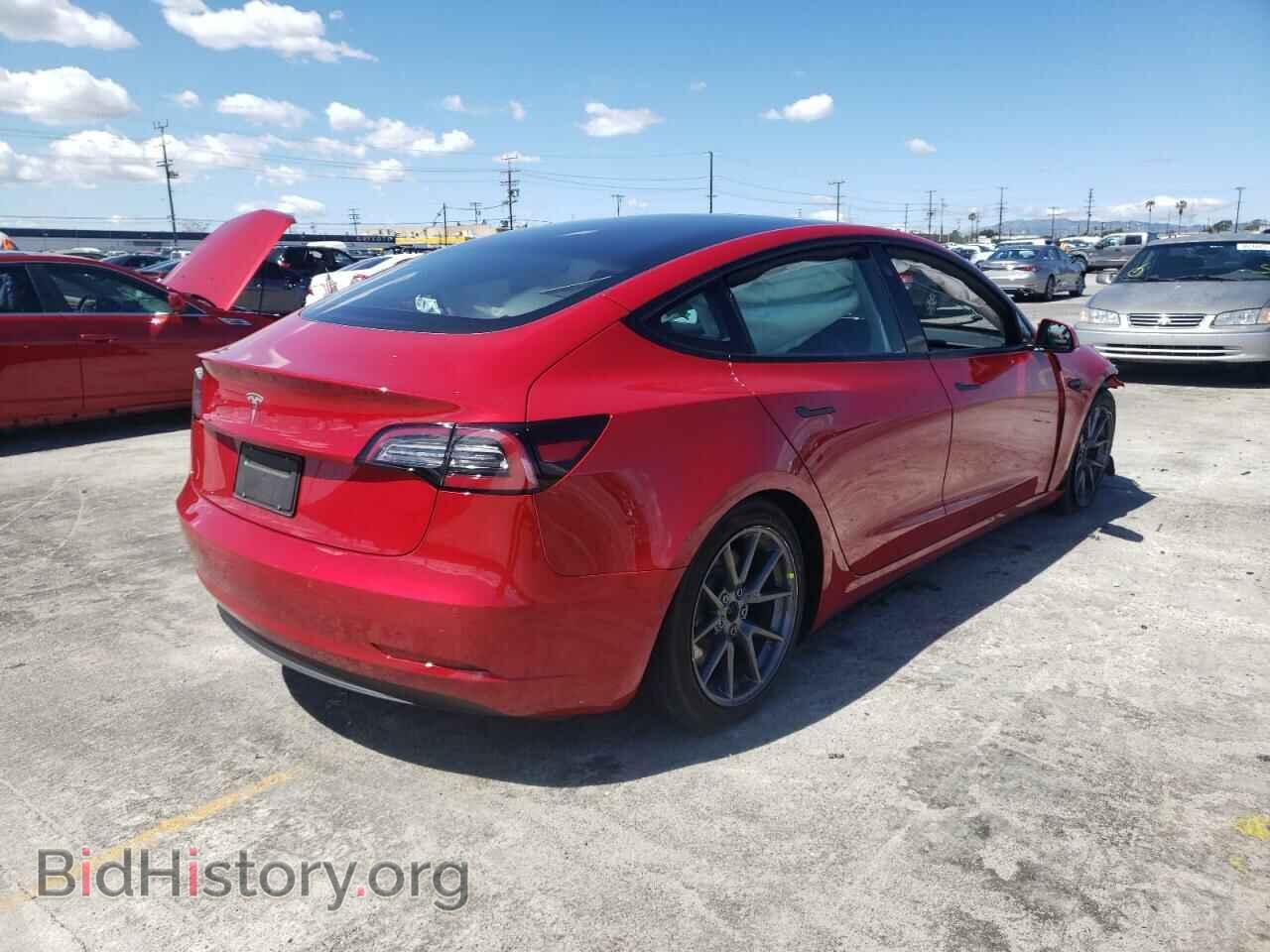 2021 TESLA MODEL 3 - VIN: 5YJ3E1EA4MF066435 - Photo 4