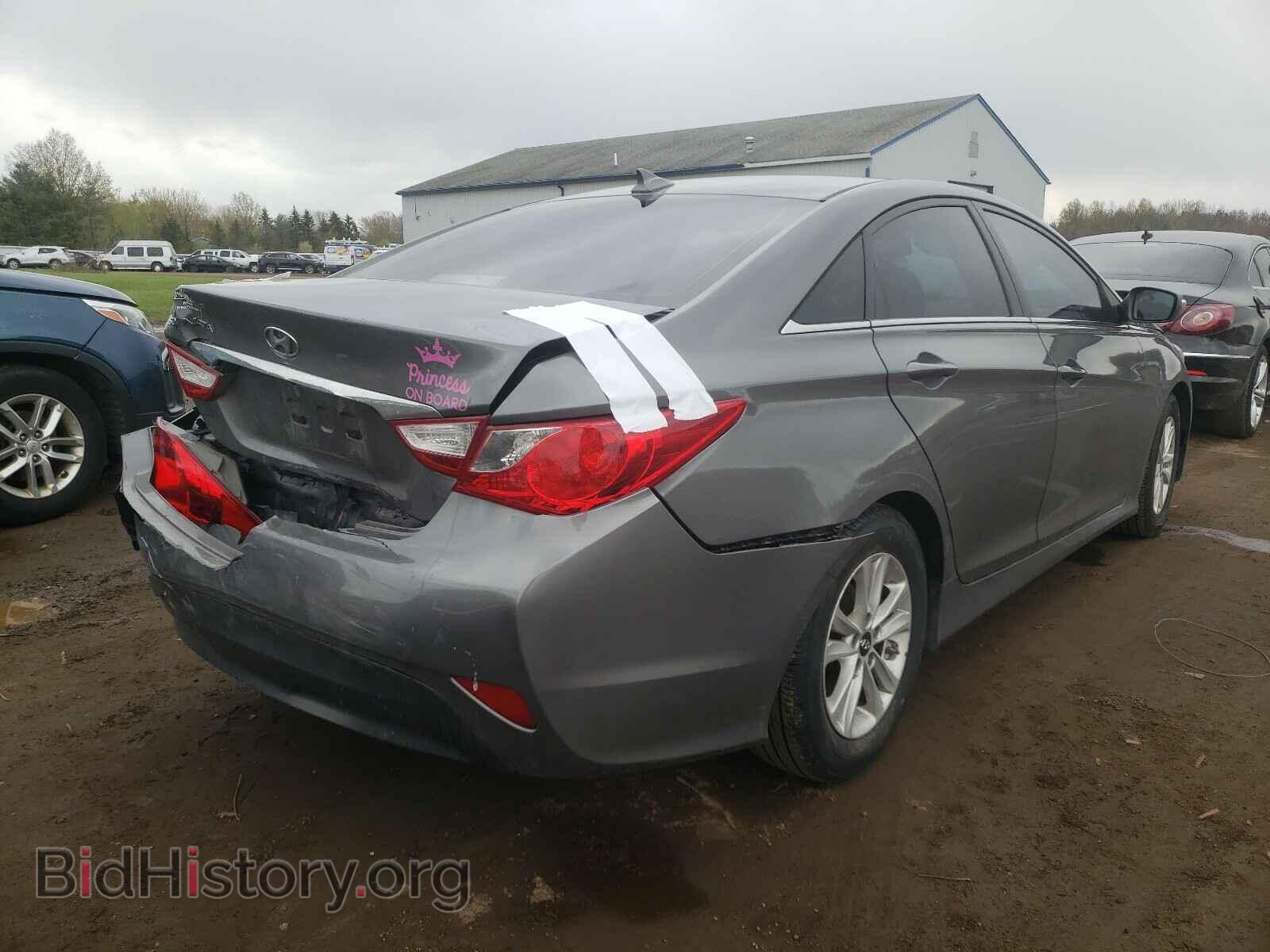 2014 HYUNDAI SONATA - VIN: 5NPEB4AC2EH851999 - Фото 4