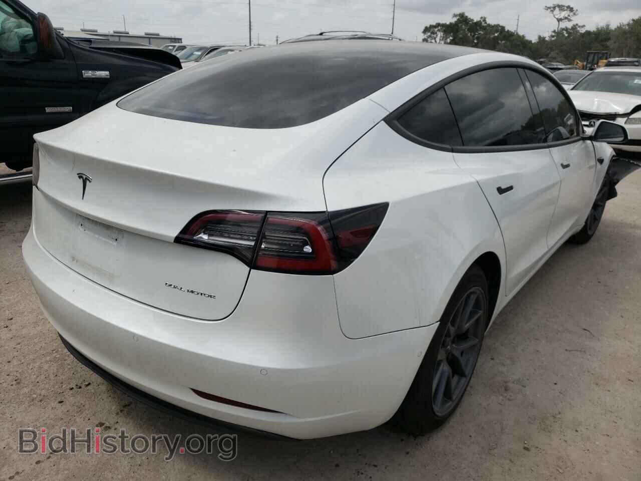 2022 TESLA MODEL 3 - VIN: 5YJ3E1EBXNF159096 - Photo 4