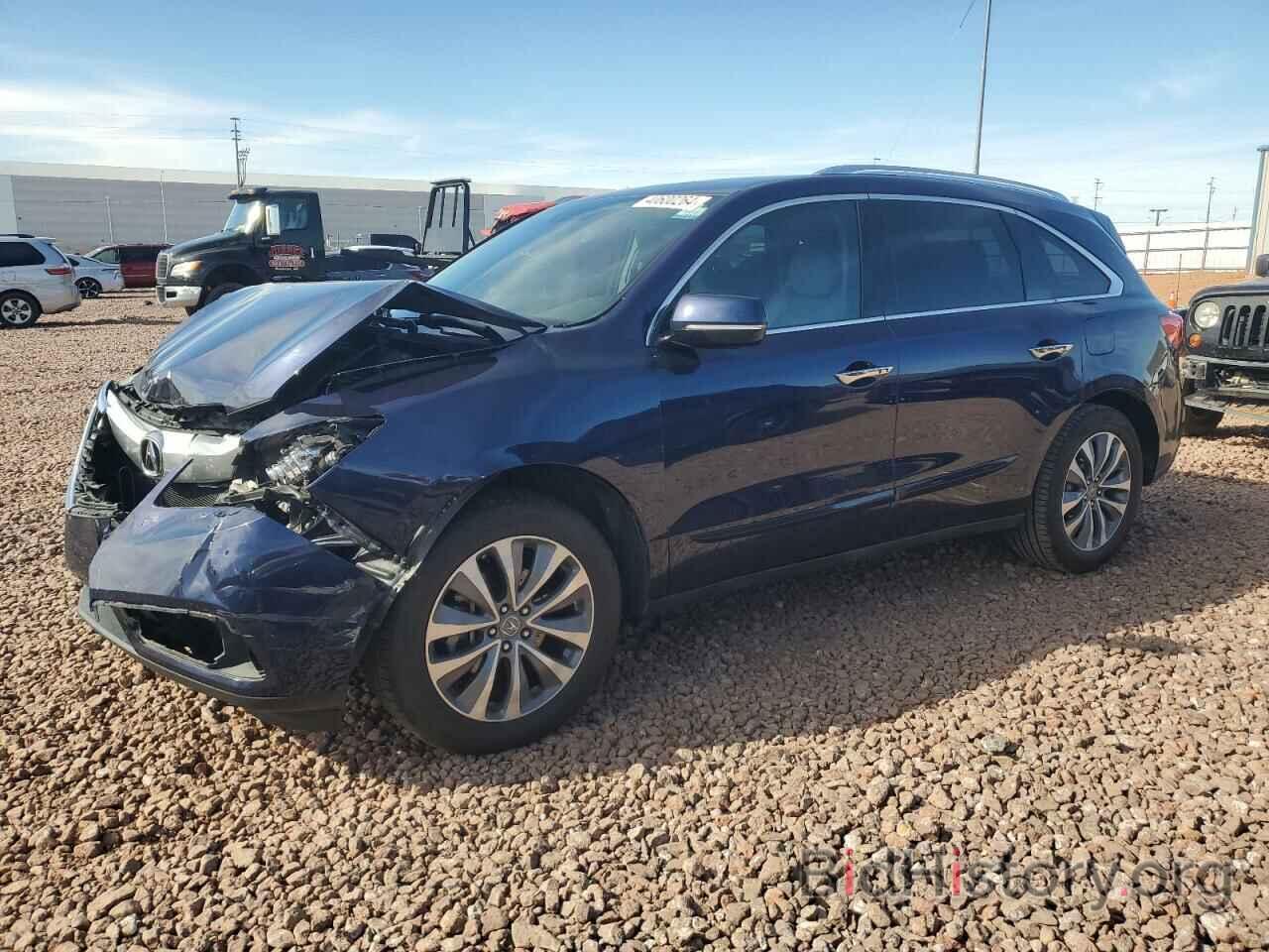 Photo 5FRYD3H49EB005060 - ACURA MDX 2014