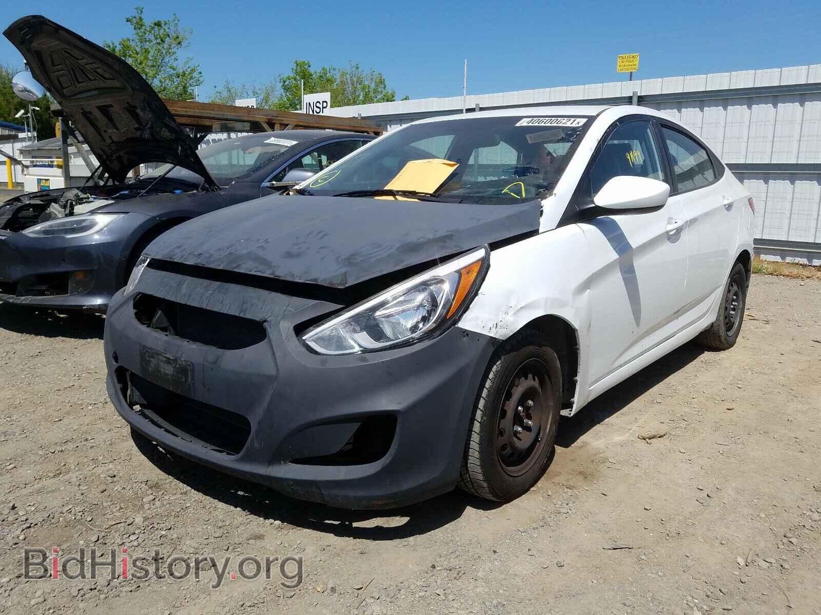 2016 HYUNDAI ACCENT - VIN: KMHCT4AE2GU122914 - Фото 2