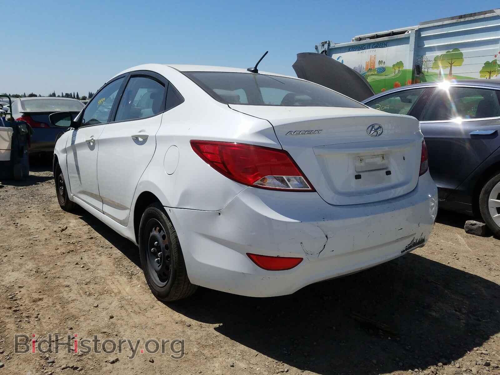 2016 HYUNDAI ACCENT - VIN: KMHCT4AE2GU122914 - Фото 3