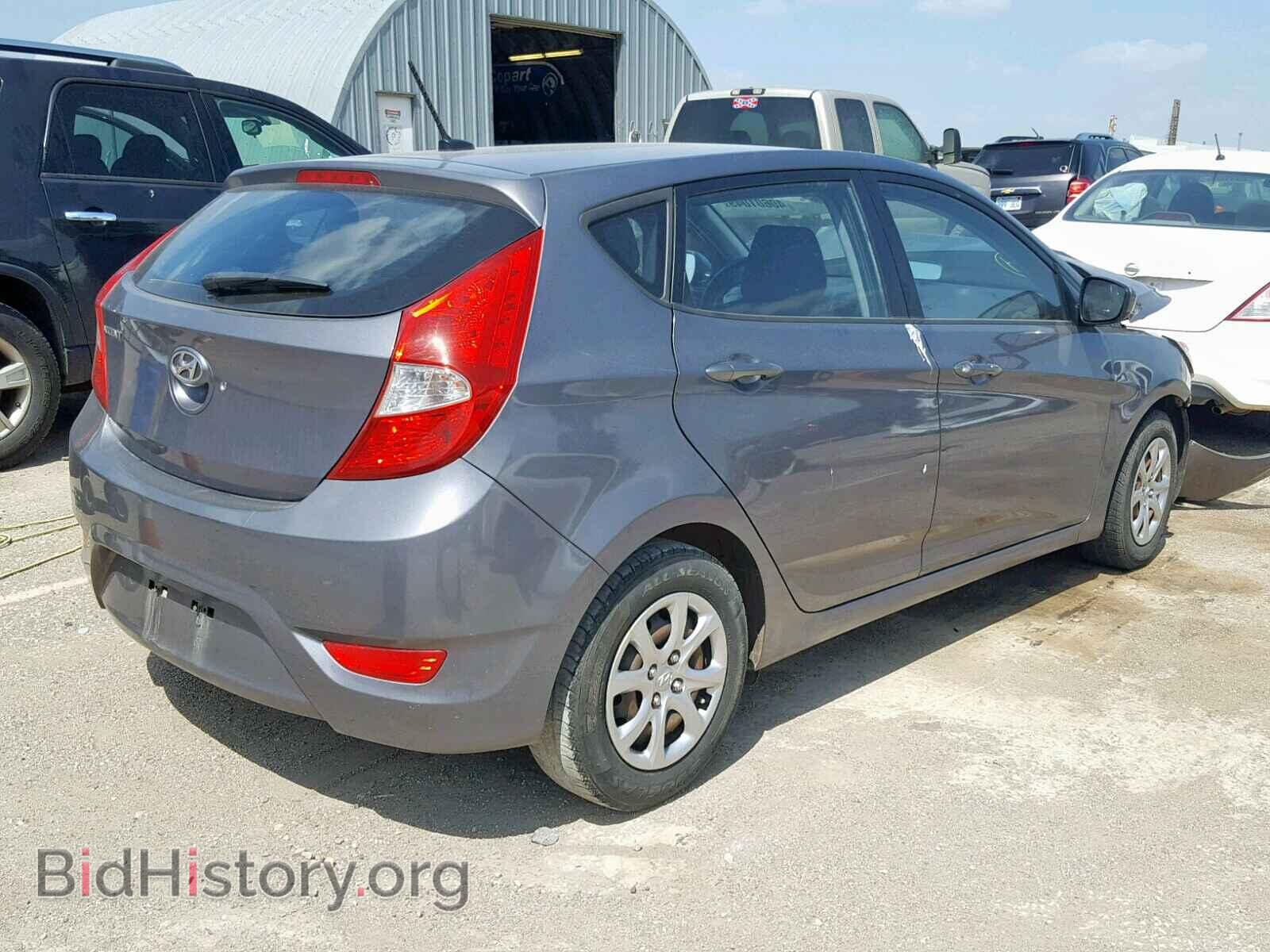 2014 HYUNDAI ACCENT - VIN: KMHCT5AE7EU192931 - Фото 4