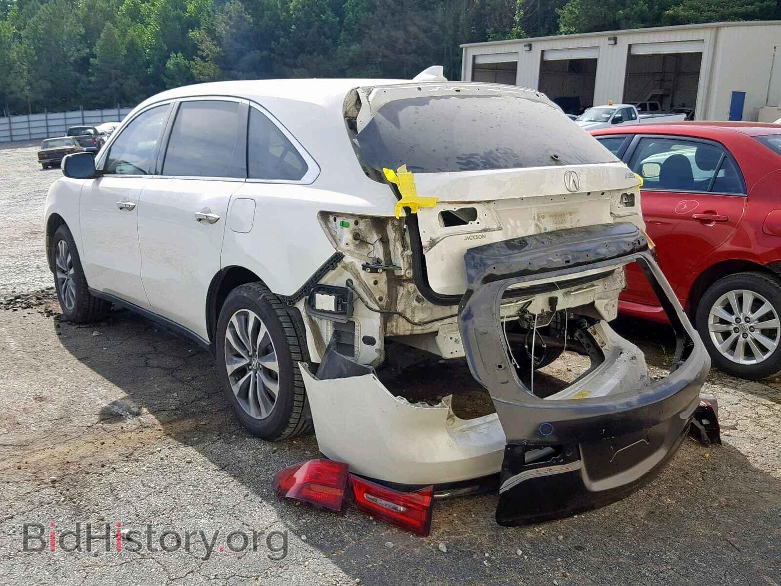 2015 ACURA MDX - VIN: 5FRYD3H44FB013486 - Фото 3