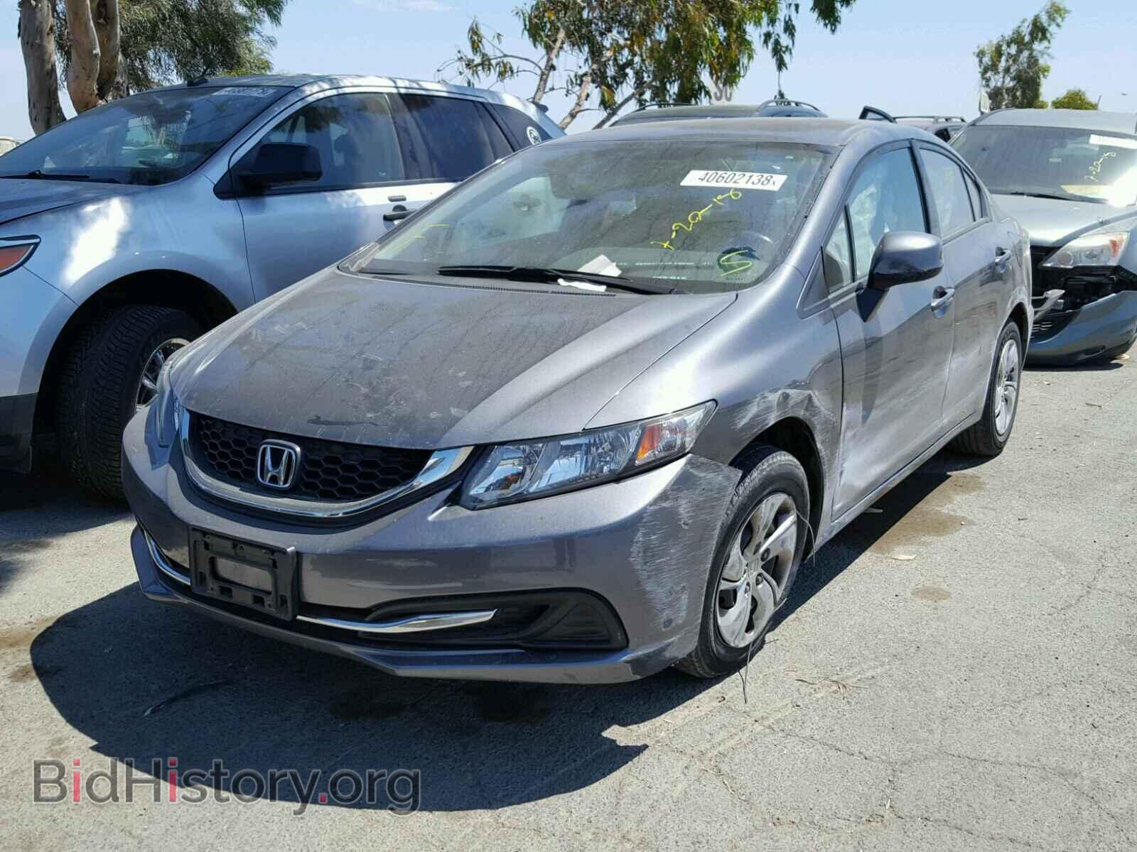 2013 HONDA CIVIC - VIN: 19XFB2F59DE291176 - Фото 2