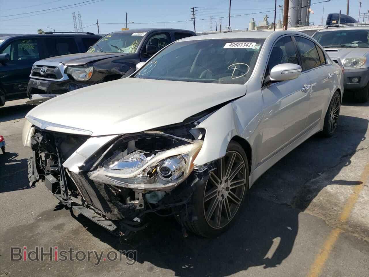 2012 HYUNDAI GENESIS - VIN: KMHGC4DD5CU181163 - Фото 2