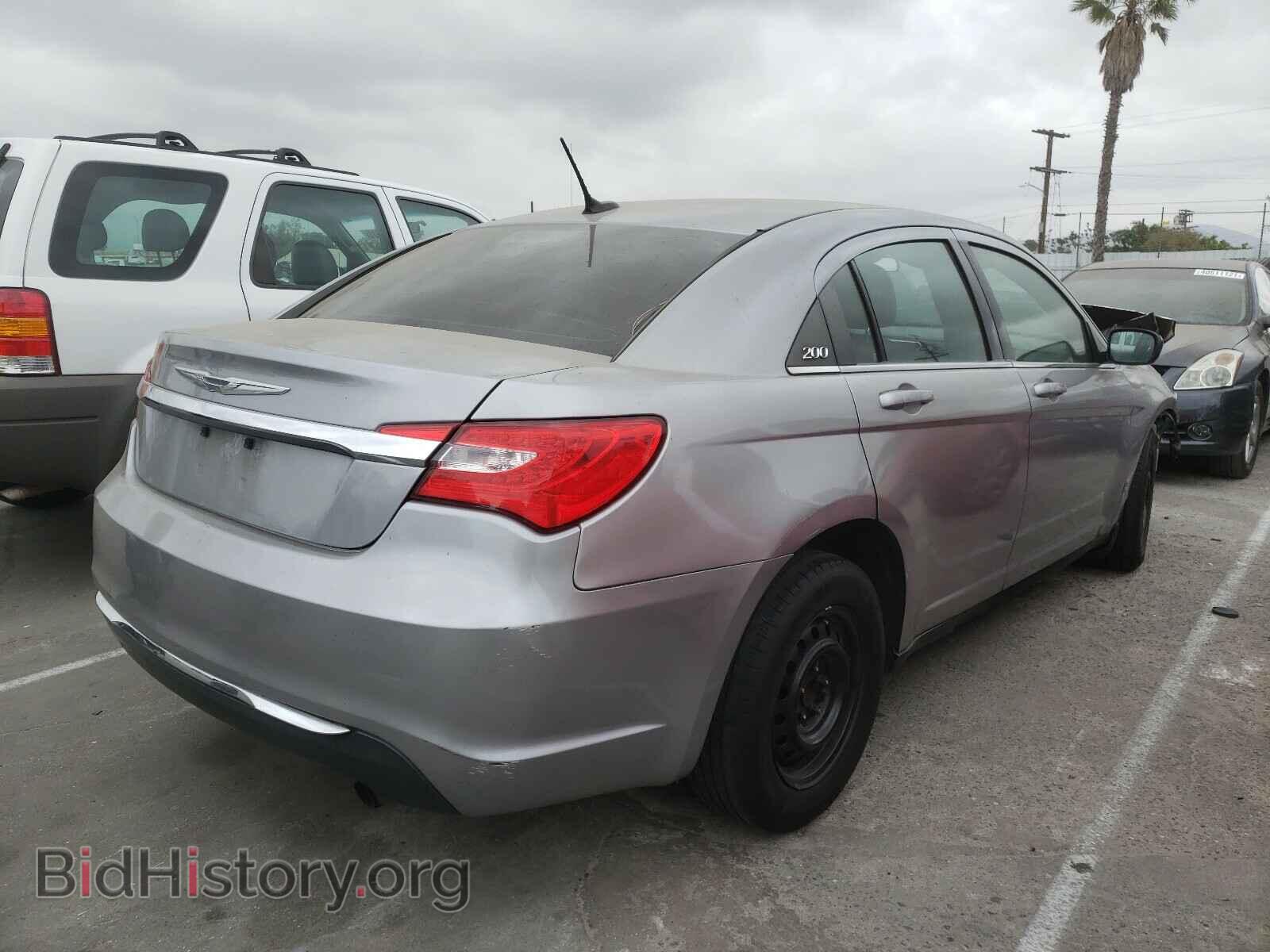 2014 CHRYSLER 200 - VIN: 1C3CCBAB5EN231037 - Фото 4