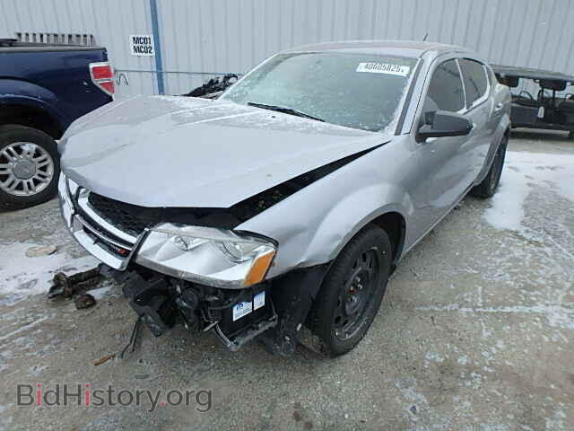 2014 DODGE AVENGER - VIN: 1C3CDZAB9EN139662 - Фото 2