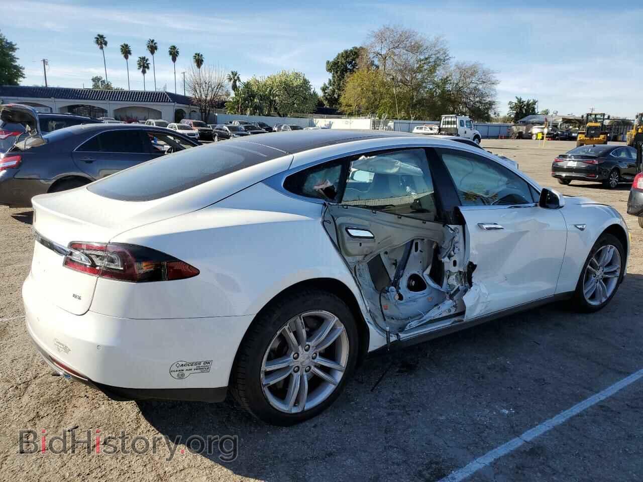 2014 TESLA MODEL S - VIN: 5YJSA1H13EFP50008 - Фото 3