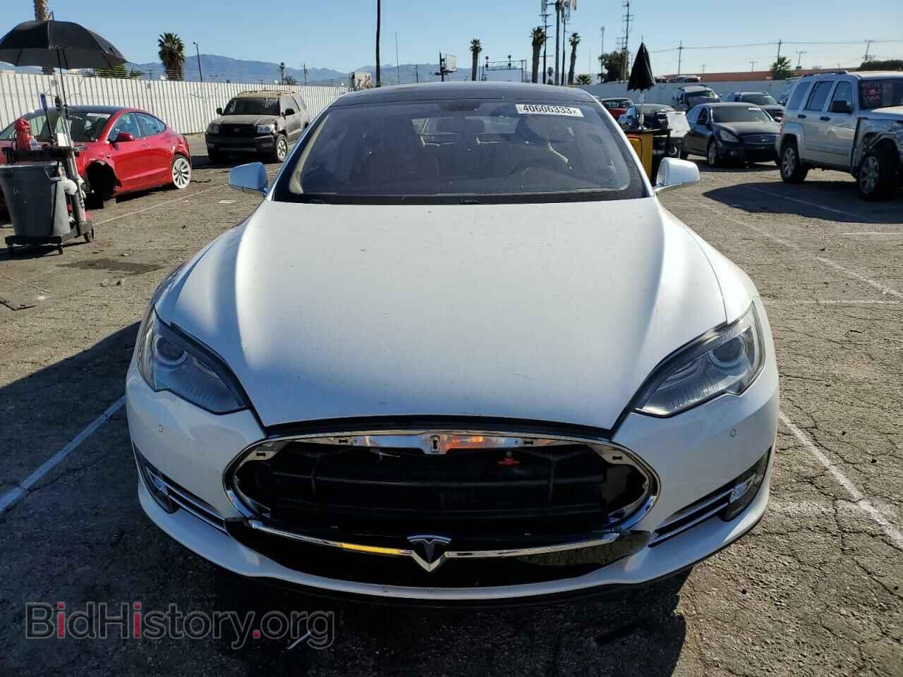 2014 TESLA MODEL S - VIN: 5YJSA1H13EFP50008 - Фото 5