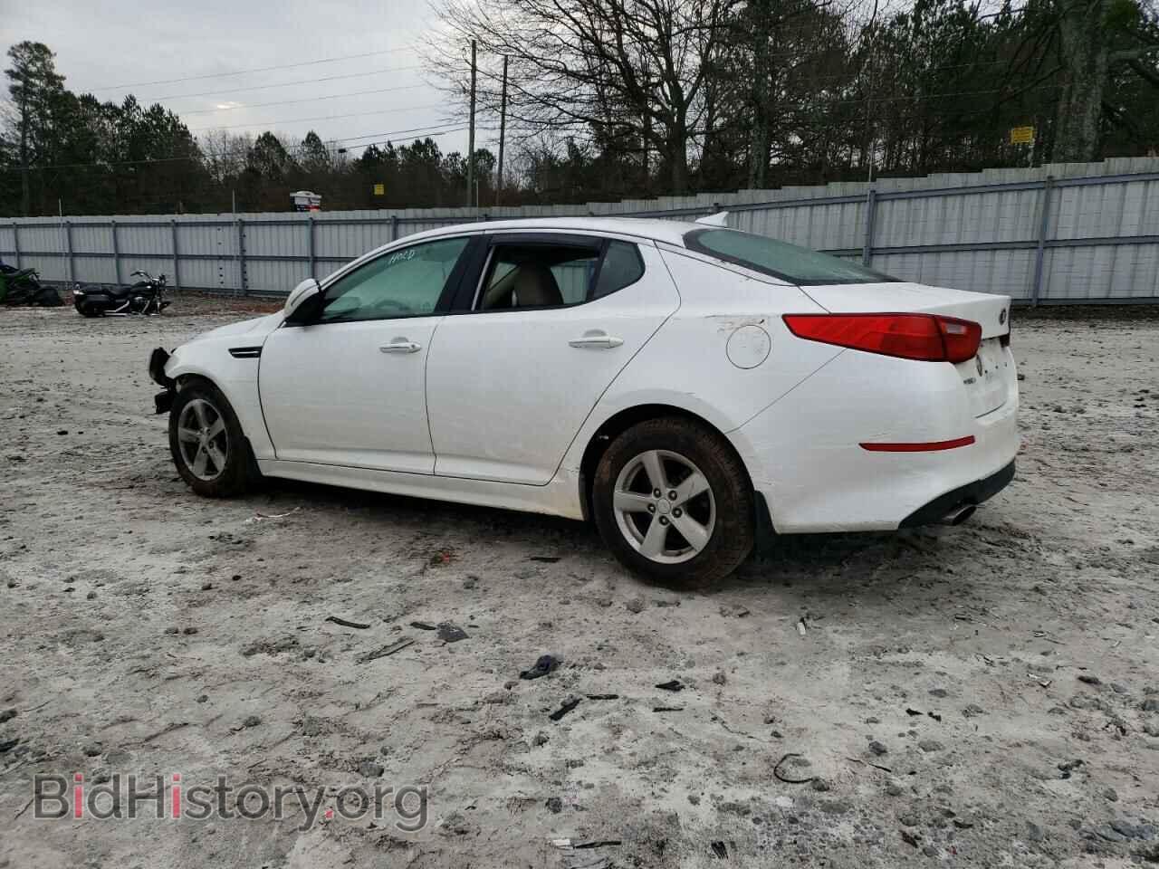 2014 KIA OPTIMA - VIN: KNAGM4A73E5458404 - Фото 2