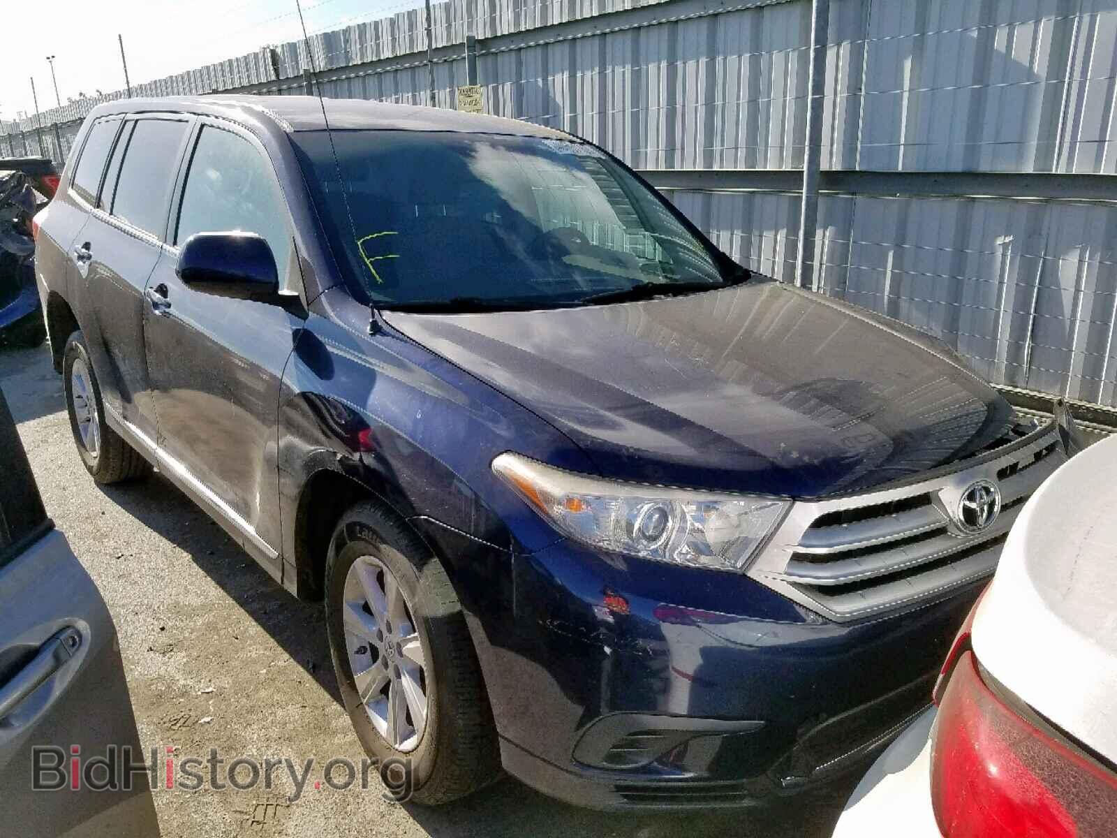 Photo 5TDZA3EH0CS021341 - TOYOTA HIGHLANDER 2012