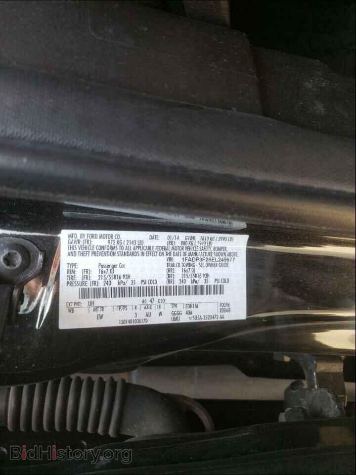 2014 FORD FOCUS - VIN: 1FADP3F26EL245677 - Photo 10