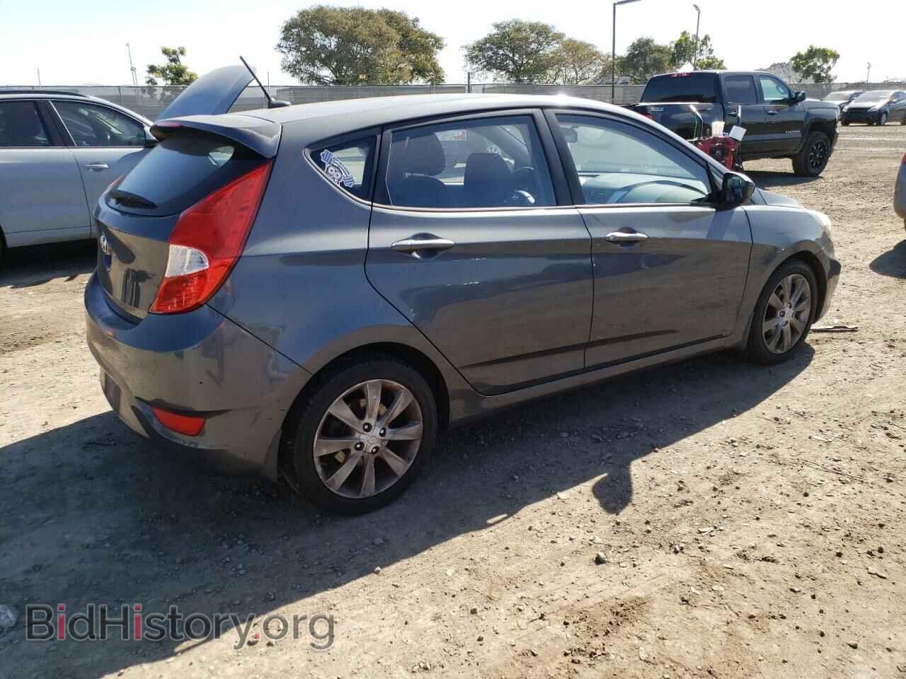 2012 HYUNDAI ACCENT - VIN: KMHCU5AE7CU059256 - Фото 3