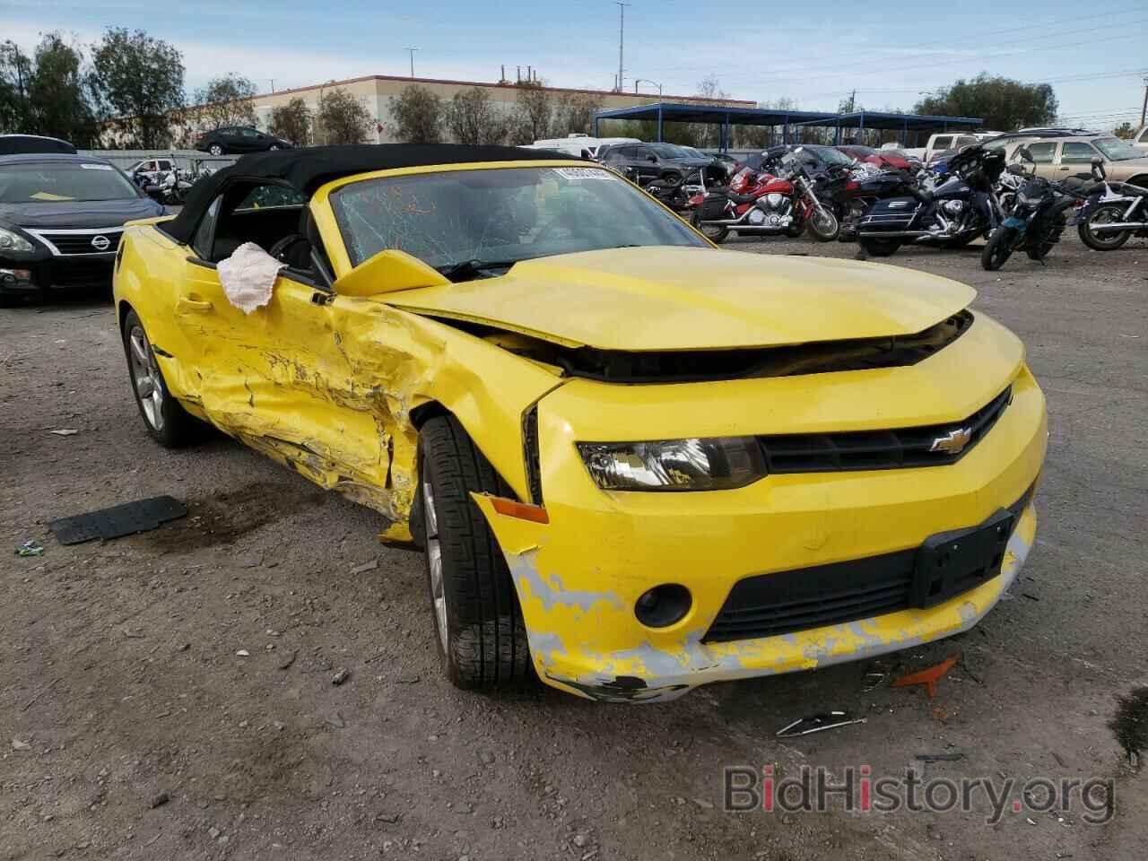 Фотография 2G1FD3D32F9202060 - CHEVROLET CAMARO 2015