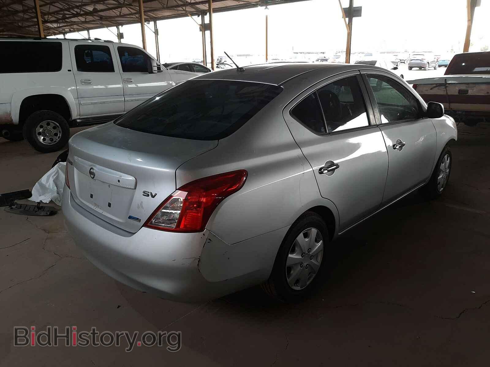 2012 NISSAN VERSA - VIN: 3N1CN7AP8CL870706 - Фото 4