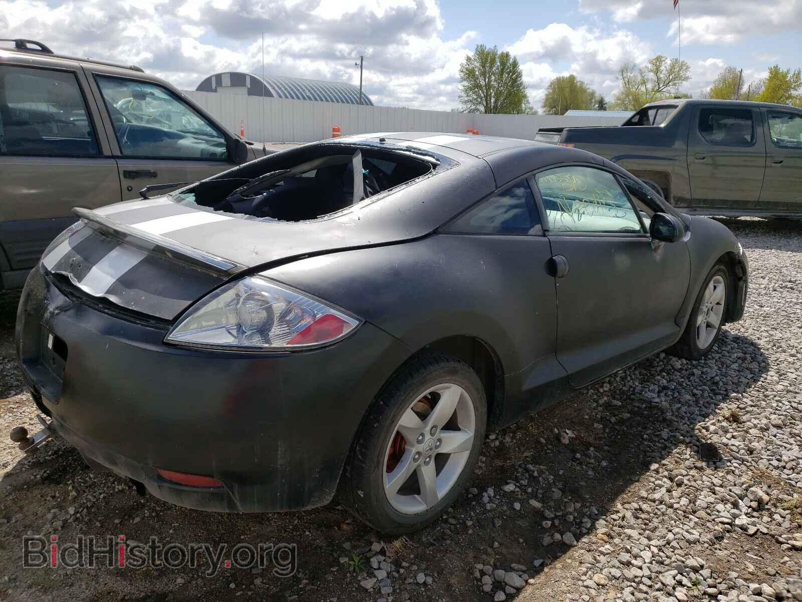 2007 MITSUBISHI ECLIPSE - VIN: 4A3AK24F87E015333 - Фото 4