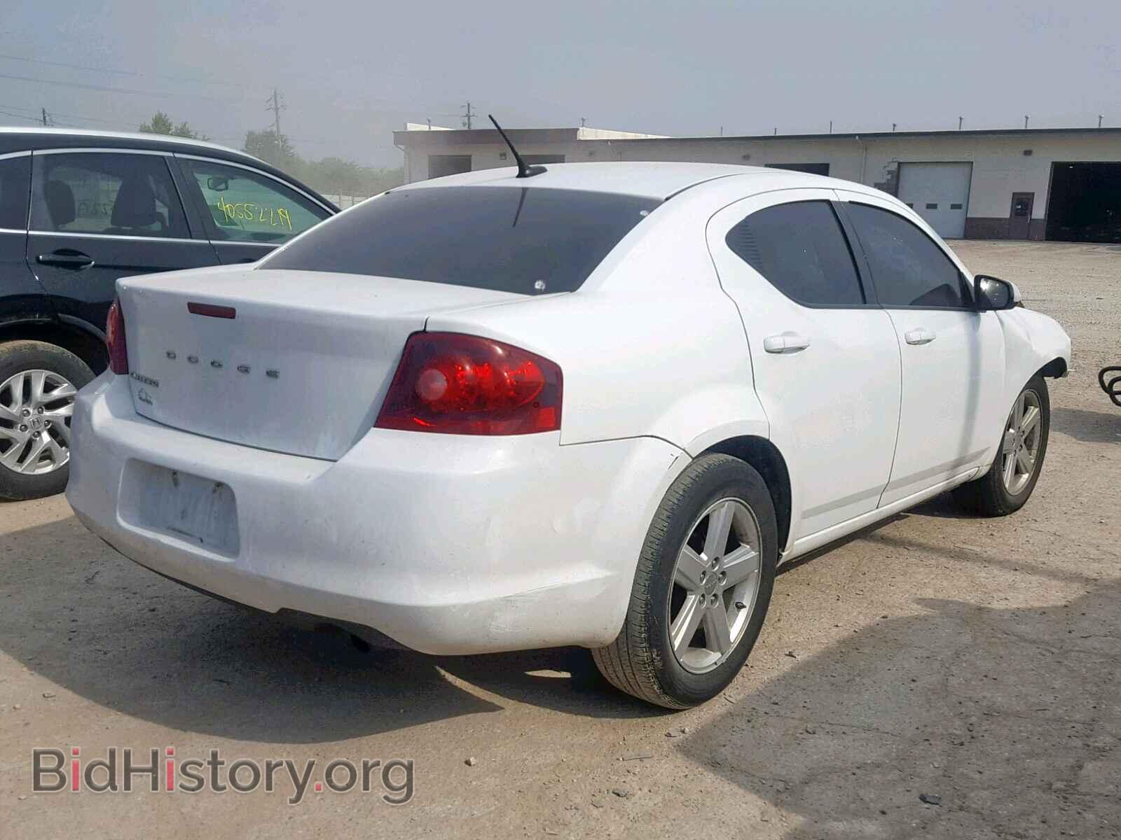 2012 DODGE AVENGER - VIN: 1C3CDZCB9CN133581 - Фото 4