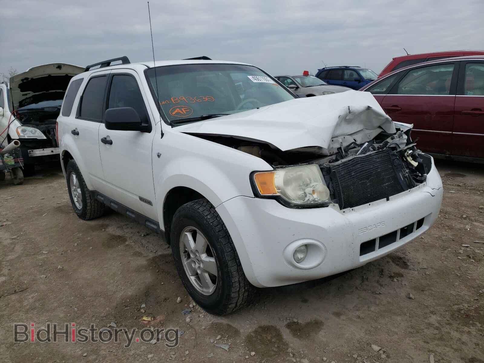 Фотография 1FMCU93108KB93630 - FORD ESCAPE 2008