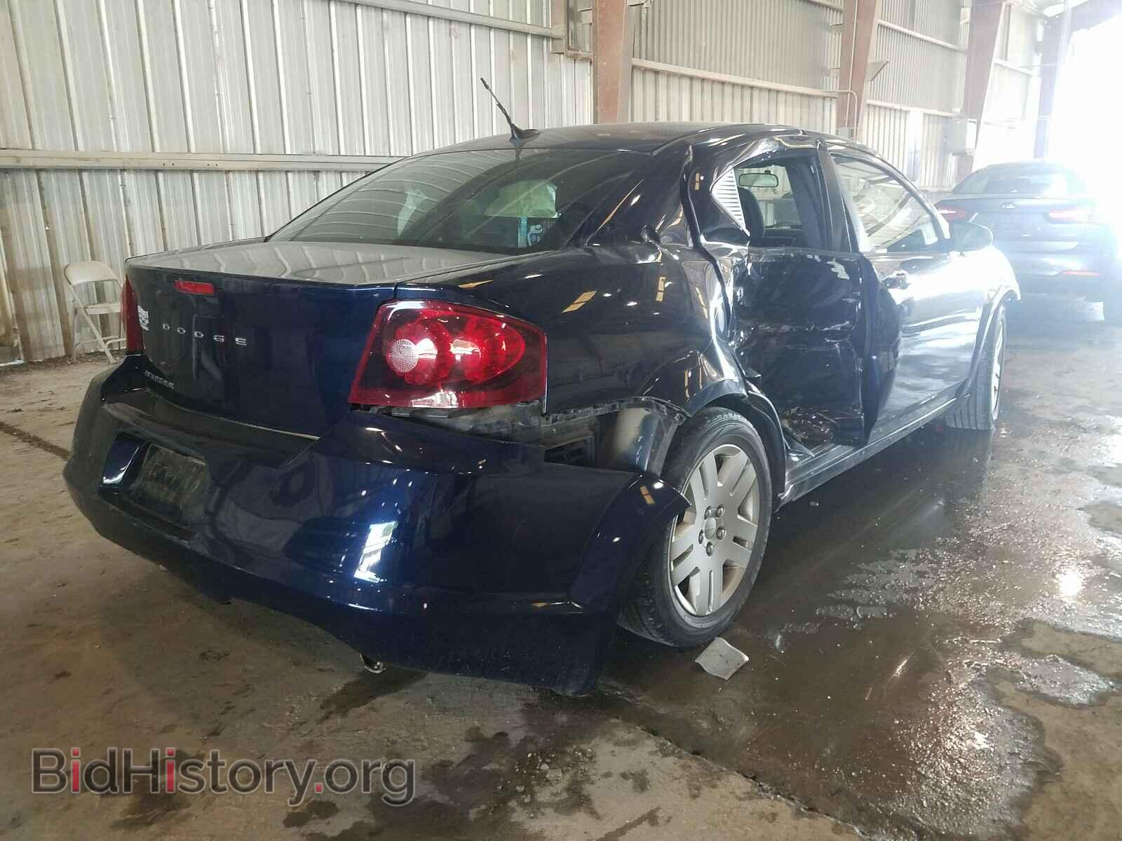 2014 DODGE AVENGER - VIN: 1C3CDZAB1EN177838 - Фото 4