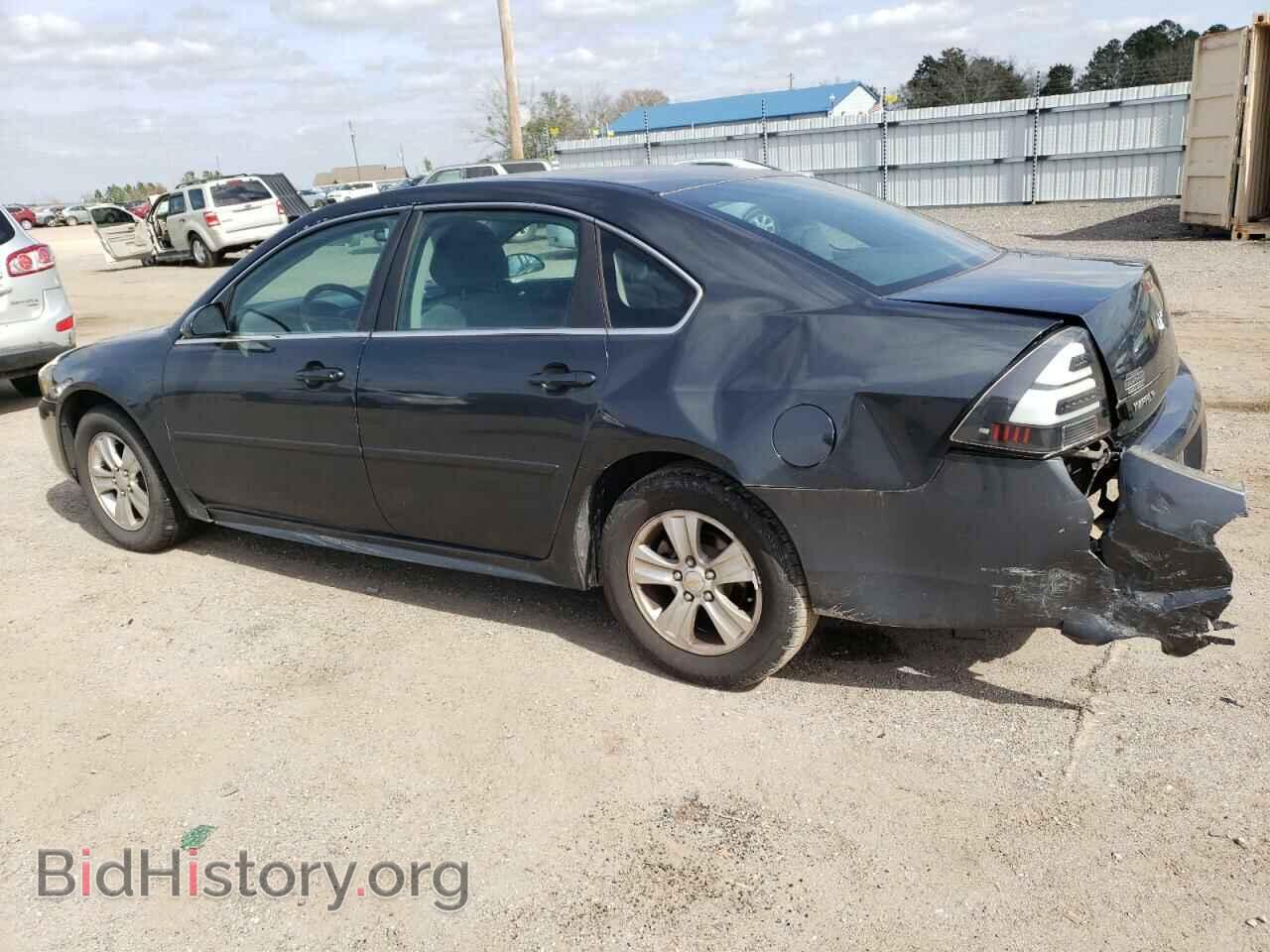 2012 CHEVROLET IMPALA - VIN: 2G1WF5E32C1283298 - Фото 2