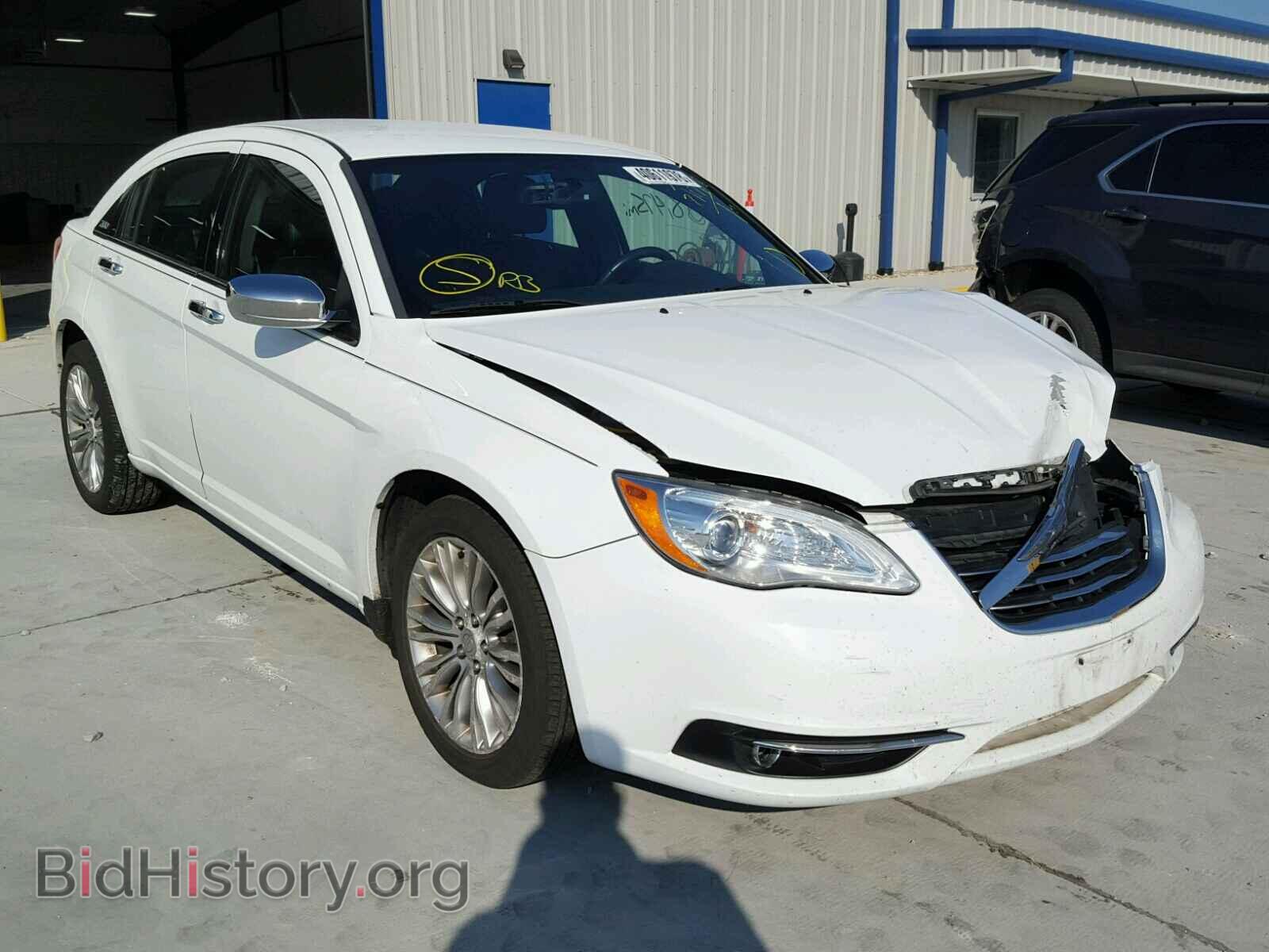 Фотография 1C3CCBCBXCN235031 - CHRYSLER 200 2012