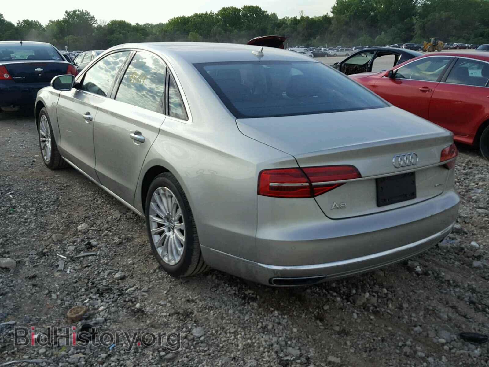 2015 AUDI A8 - VIN: WAUJGAFD2FN017682 - Фото 3