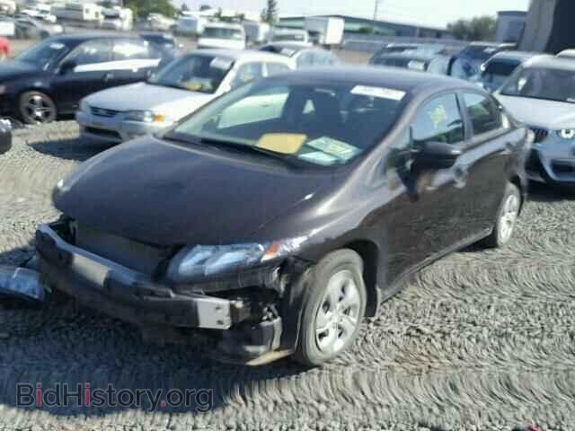 2014 HONDA CIVIC - VIN: 2HGFB2F51EH554705 - Фото 2
