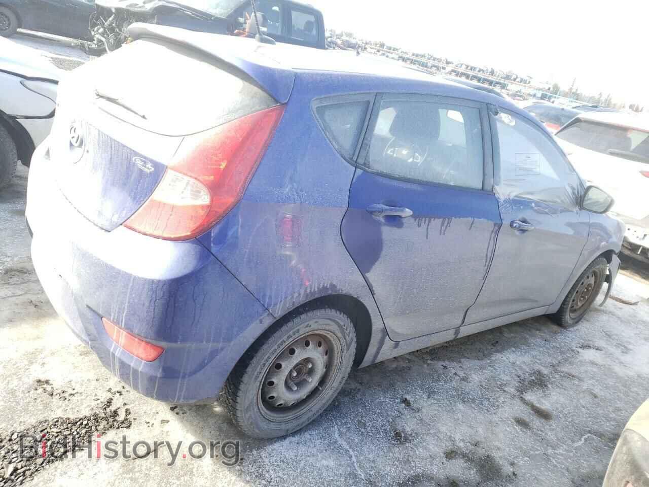 2014 HYUNDAI ACCENT - VIN: KMHCT5AE7EU155314 - Фото 3