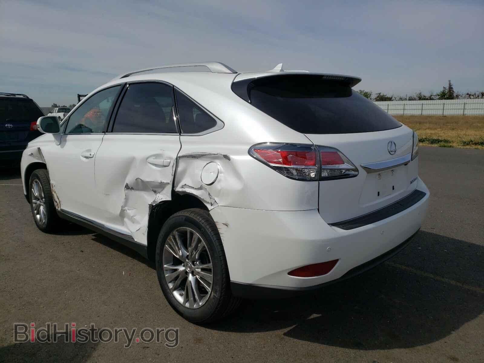 2013 LEXUS RX350 - VIN: 2T2BK1BA3DC168074 - Фото 3