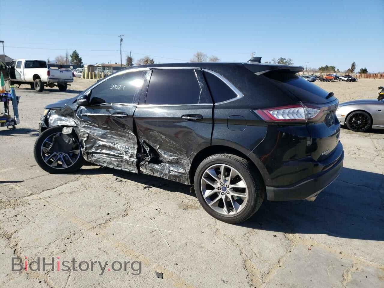 2015 FORD EDGE - VIN: 2FMTK3K9XFBB92356 - Фото 2