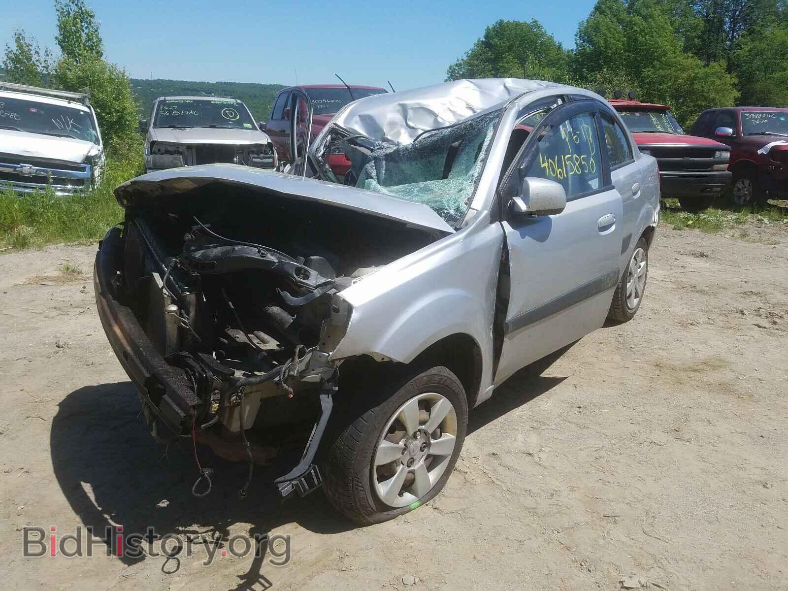 2007 KIA RIO BASE - VIN: KNADE123776215167 - Photo 2
