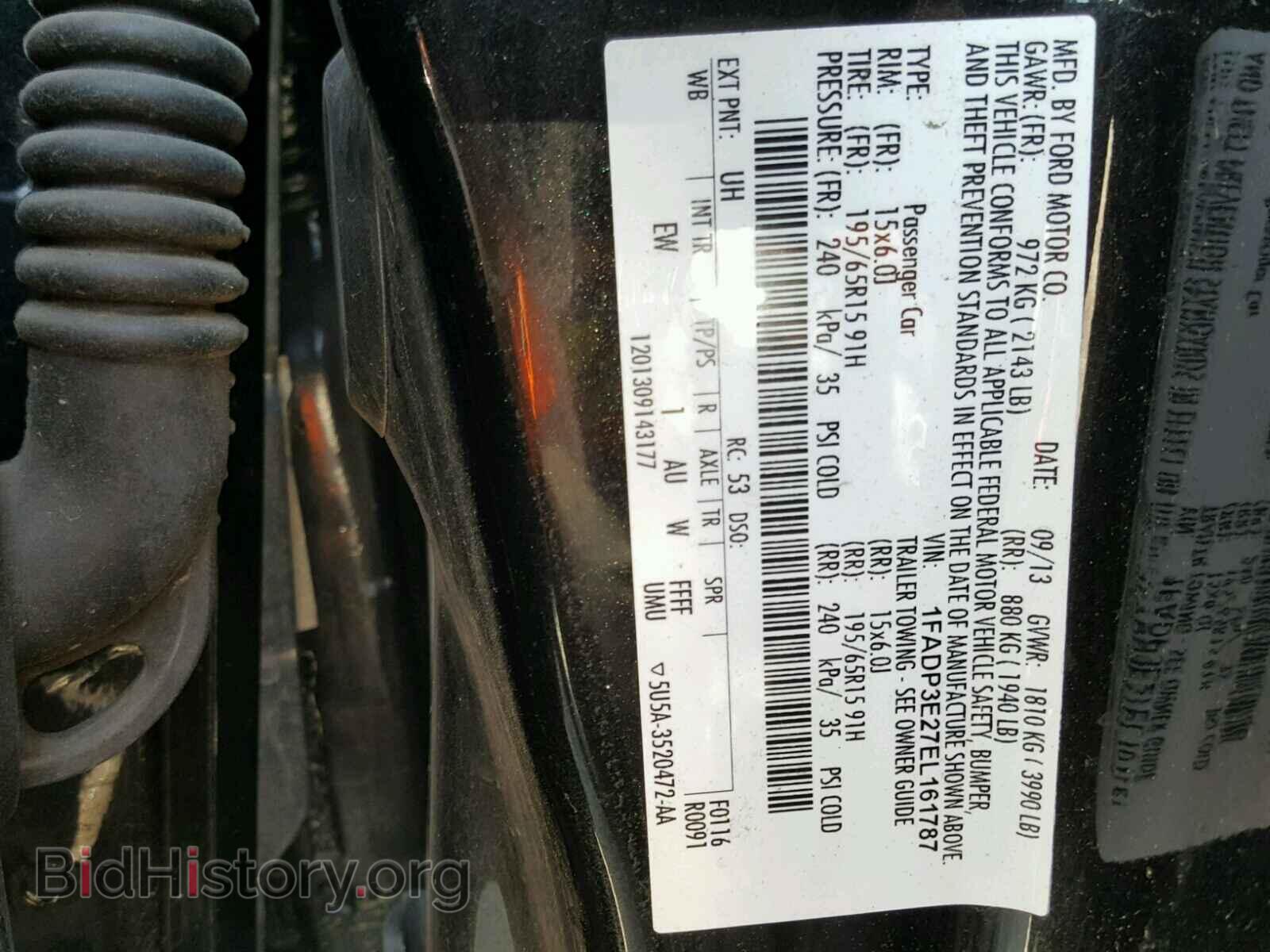 2014 FORD FOCUS - VIN: 1FADP3E27EL161787 - Photo 10