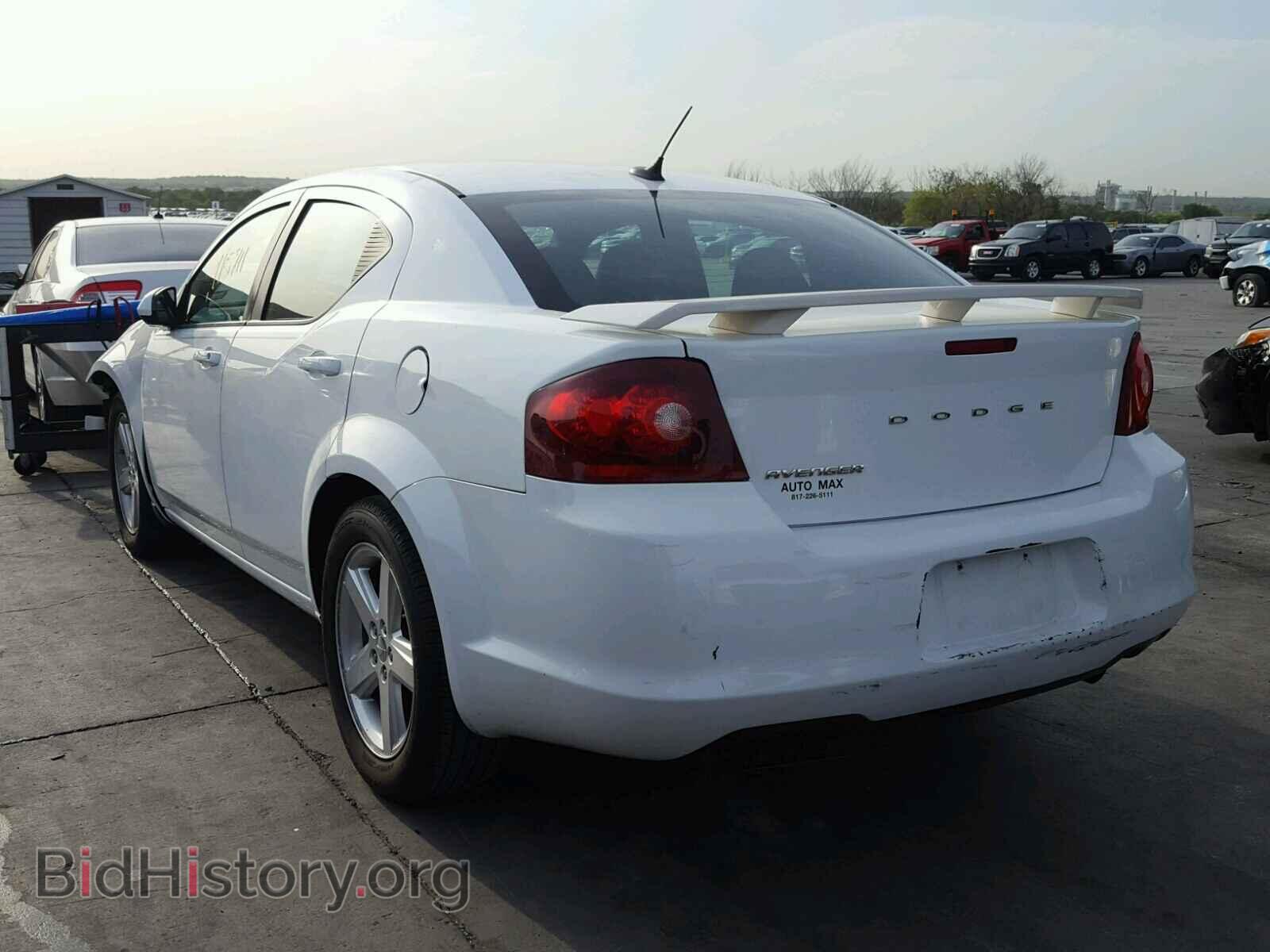 2011 DODGE AVENGER - VIN: 1B3BD2FB8BN548966 - Фото 3