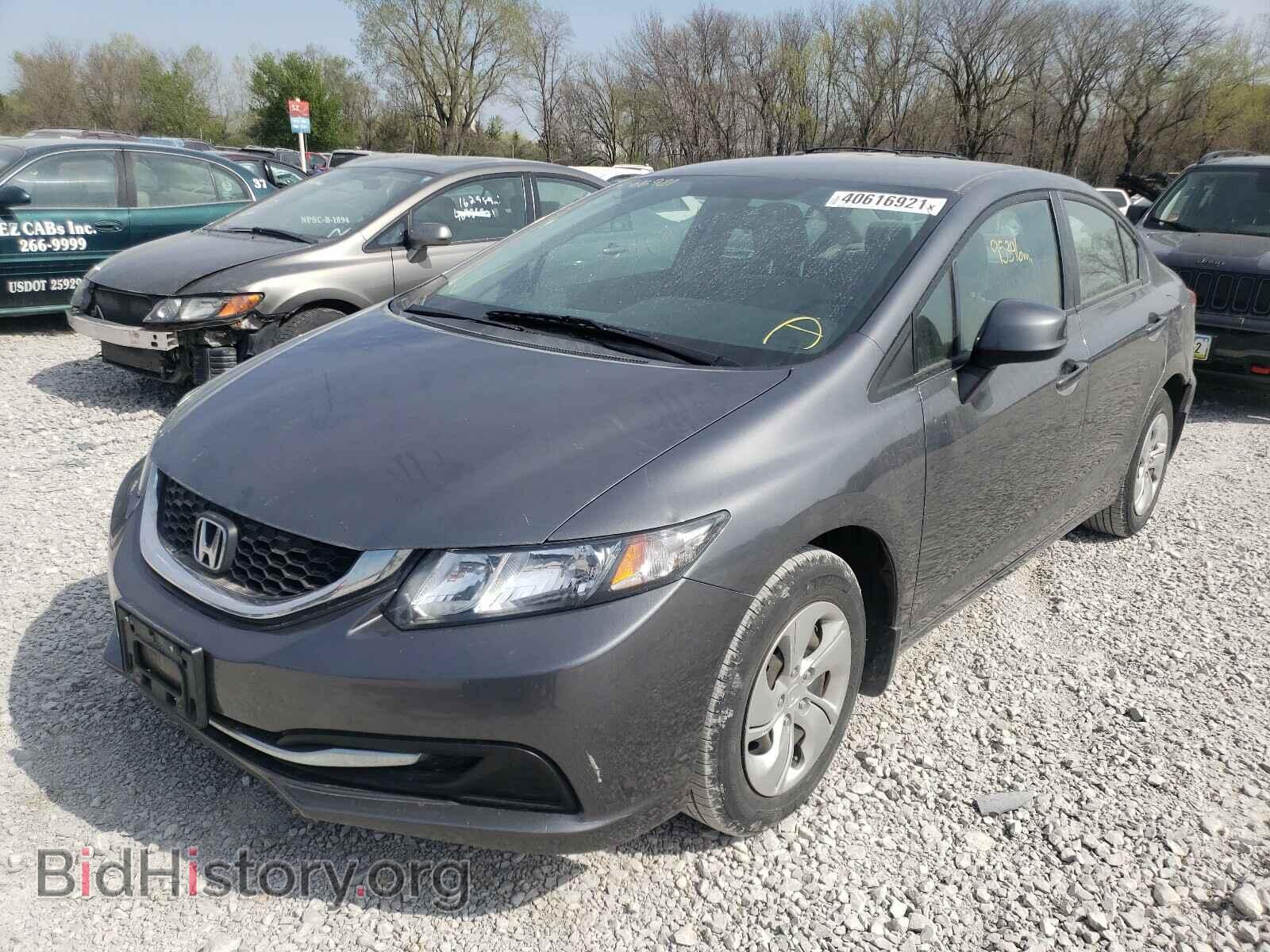 2013 HONDA CIVIC - VIN: 19XFB2F55DE049663 - Фото 2