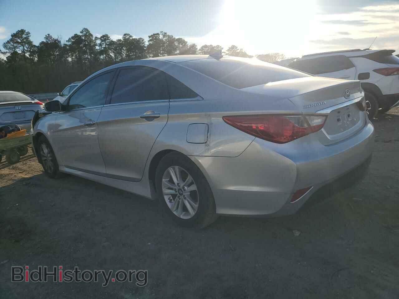 2014 HYUNDAI SONATA - VIN: 5NPEB4AC0EH906532 - Фото 2